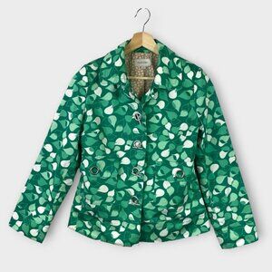 Merona Lightweight Jacket Size M Green